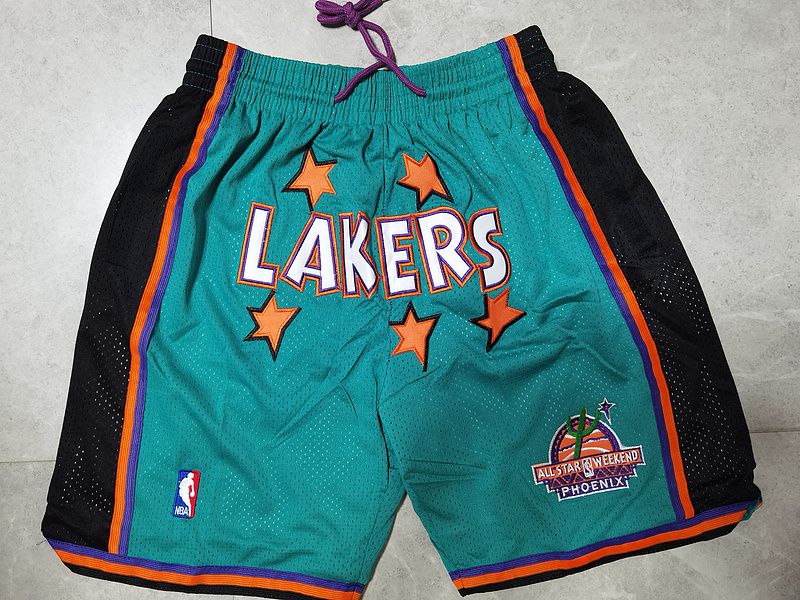 2025 Men NBA All star Shorts Green style 2